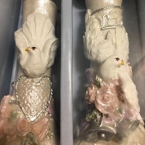 Dove cake serving set